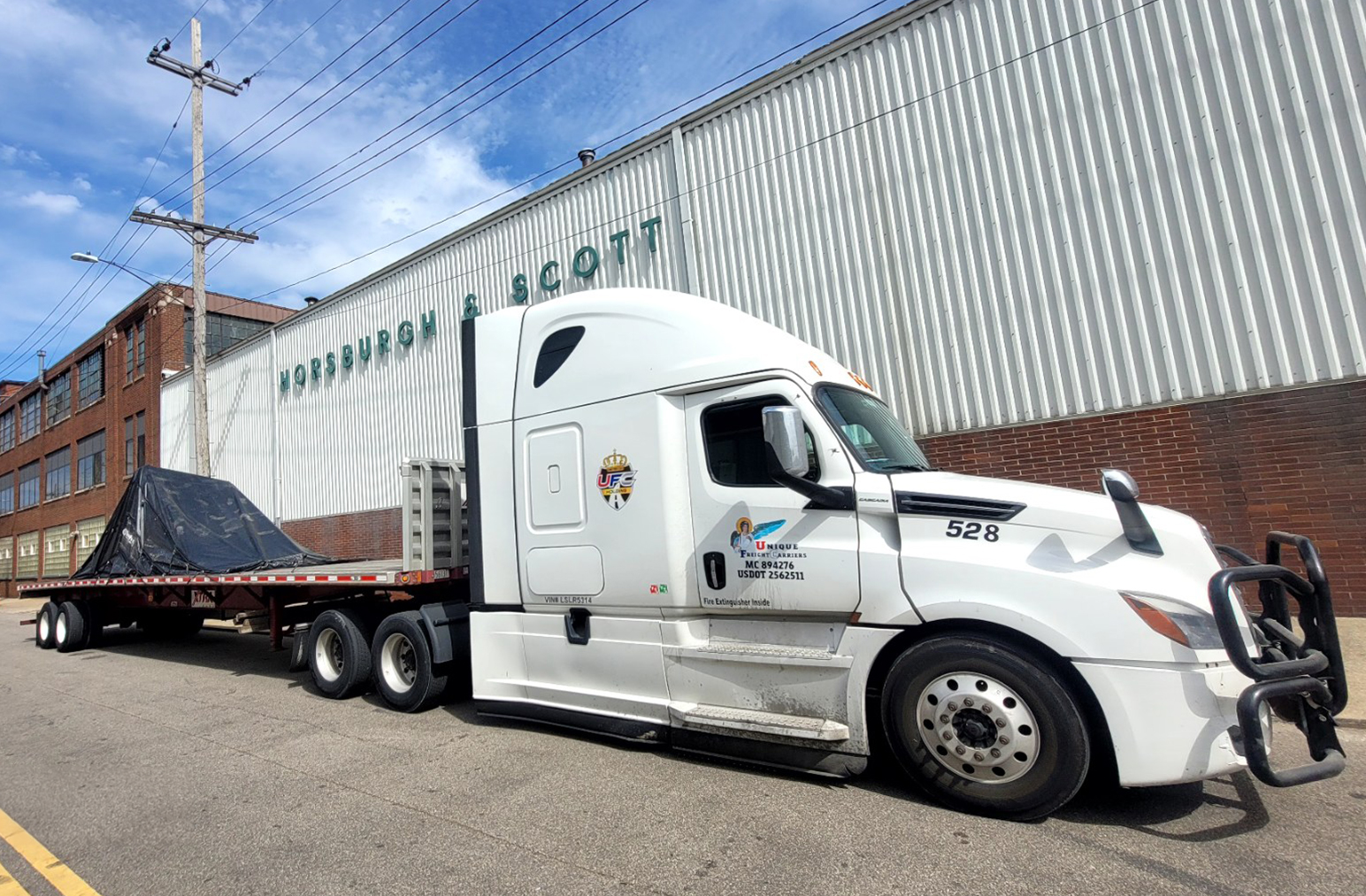 Unique Freight on the road