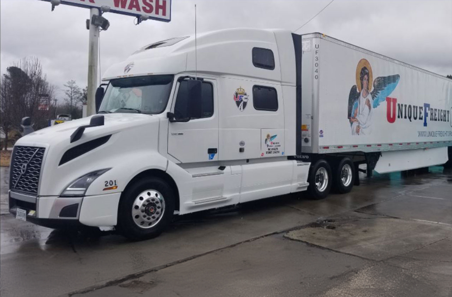 Unique Freight truck